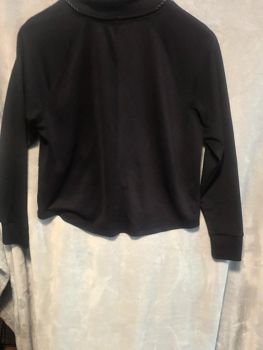 Avia Black Hooded Zip Jacket